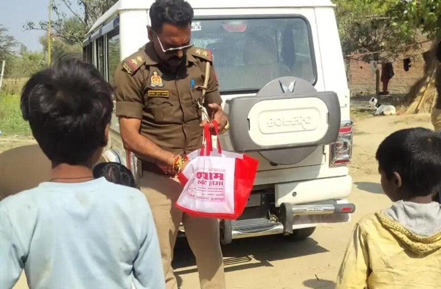 चौकी इंचार्ज ने मुसहर बस्ती&hellip;