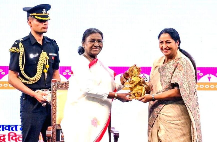 दिल्ली पूरे देश के लिए महिला नेतृत्व वाले विकास का उदाहरण प्रस्तुत करे: द्रौपदी मुर्मू