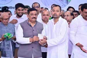 निशांत कुमार ने जद(यू) प्रदेश कार्यालय, पटना में&hellip;