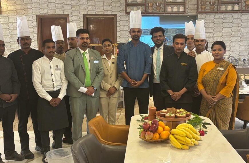 लखनऊ में सात्विक फाइन डाइनिंग का अनूठा अनुभव, पारंपरिक स्वाद के साथ आधुनिक प्रेजेंटेशन ने जीता दिल।