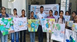 विश्व जल दिवस के उपलक्ष्य में पोस्टर मेकिंग प्रतियोगिता का आयोजन
