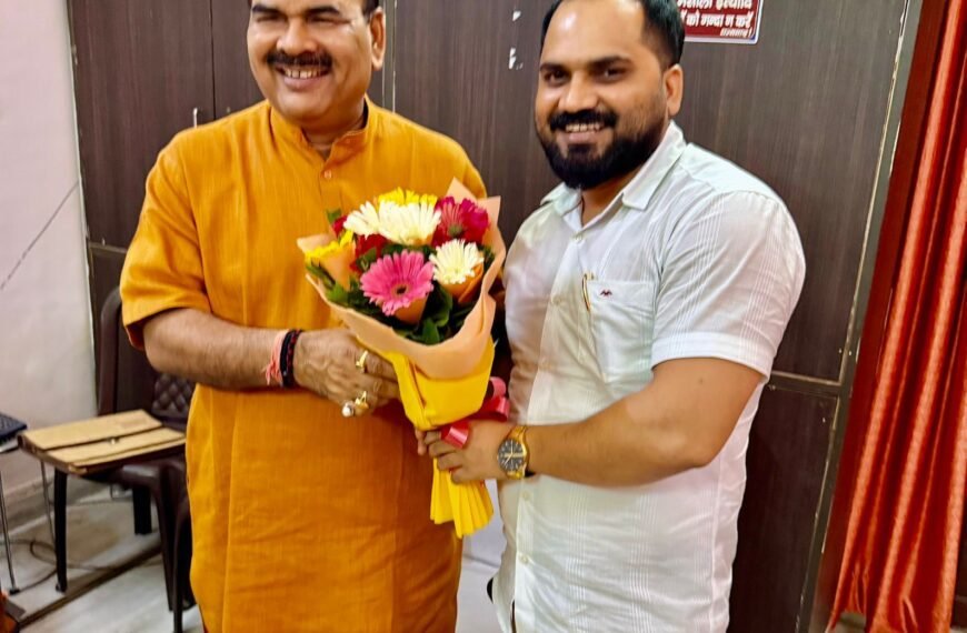 उत्तर प्रदेश विधान परिषद चुनाव 2026: उमेश द्विवेदी को प्रत्याशी बनाए जाने पर दी शुभकामनाएं
