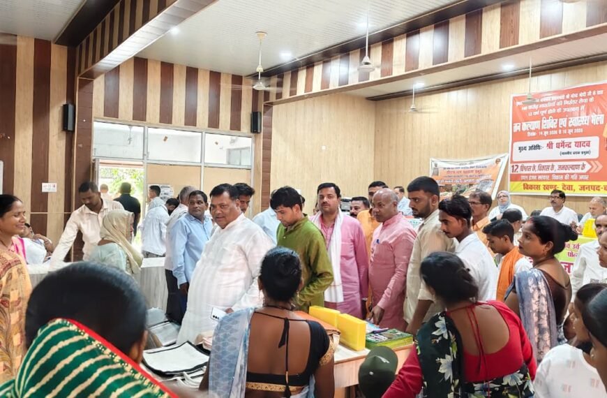 मण्डल अध्यक्ष ने किया शिविर का समापन